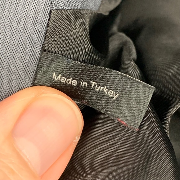 Theory Gray Wool Stretch Two Button Blazer Sports Coat Suit Jacket - Picture 8 of 8